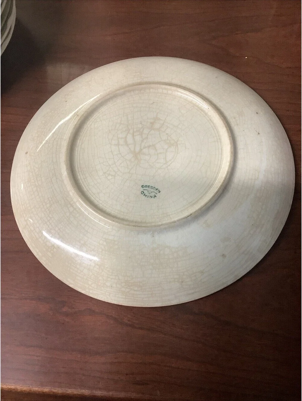 1910 Dresden China Advertising Calendar Plate Sailing Close